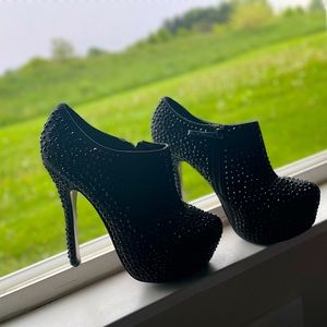 Rhinestone Heels